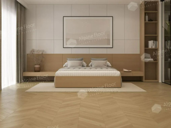 Ламинат Alpine Floor Искусство шеврона (CHEVRON ART) Дуб Памир LF109-02
